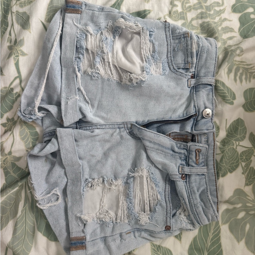 American Eagle Outfitters Light Blue Stretch Denim